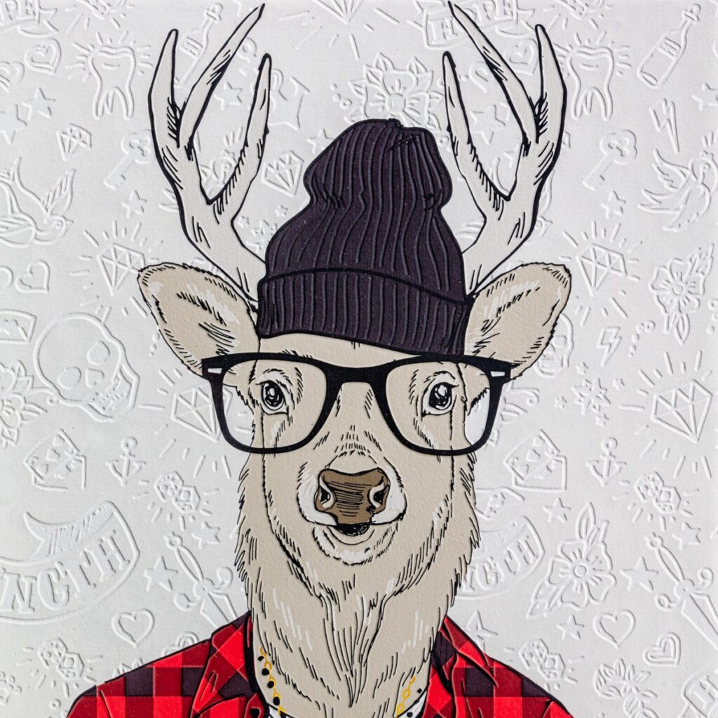 Animal Canvas (Moose) C