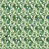 Green Leaves Dimensional Wall Covering Full Design