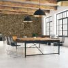 Industrial Gold Dimensional Wall Covering Example