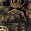 Industrial Gold Dimensional Wall Covering Product Image